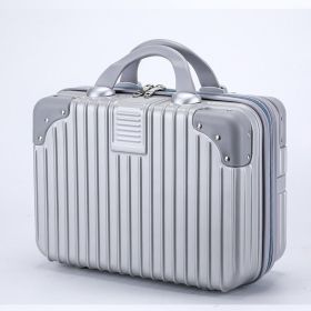 Hand-held Portable Luggage Case (Color: Silver)