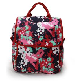 Mommy Bag With Multifunctional Shoulder And Large Capacity For Going Out (Color: Red)