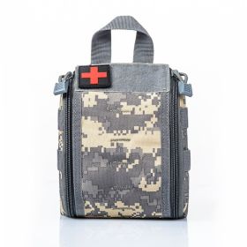 Molle Pouch Tactical  Bag Small Military  Edc Tool  Pouches (Option: ACU camouflage-Seven inches)